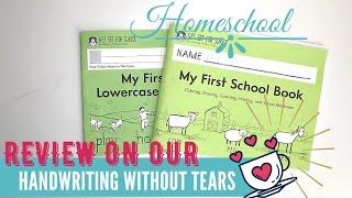 REVIEW ON HANDWRITING WITHOUT TEARS | PRE-K SET