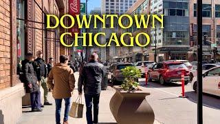 [4K] ️Chicago Walking Tour | Downtown Chicago | Virtual Walking Tour | Chicago, Illinois