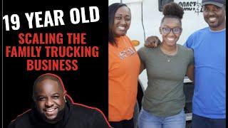 19 YEAR OLD SCALING THE FAMILY TRUCKING BUSINESS!!! Crazy story!