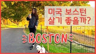 현지인이 말하는 미국 보스턴의 장단점 | Boston Living