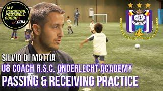 R.S.C. Anderlecht Academy - Passing & Receiving Football Training Practice