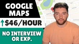 ⬆️$46/HOUR No Interview No Experience Work From Home Google Maps Jobs Worldwide