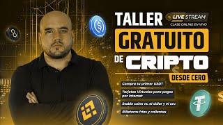 ¡No pagues por aprender criptomonedas!  Únete a este taller GRATUITO