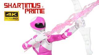 MMPR Pink Ranger Lightening Collection Power Rangers 6 Inch Action Figure 4K Mini Review