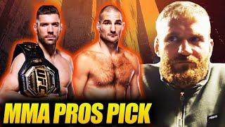 MMA Pros Pick  Dricus Du Plessis vs. Sean Strickland 2  - Part 1 UFC 312