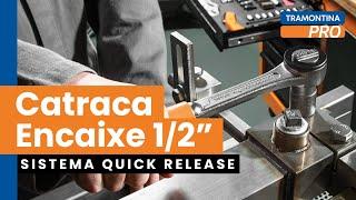 Catraca Encaixe 1/2" | Tramontina PRO