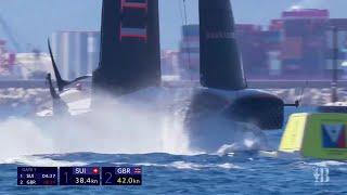 Louis Vuitton Semi Finals Day 1 Report 9. INEOS Britannia and Luna Rossa Prada Pirelli Take Honours