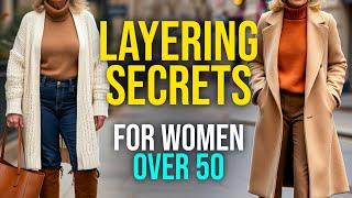 Best Winter Layering Items for Women over 50 & 60 | Cozy and Chic Layers