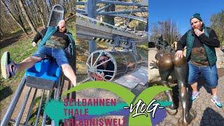 Freizeitpark Geheimtipp im Harz ! - ERLEBNISWELT SEILBAHN THALE - Ride Review Vlog - 2022