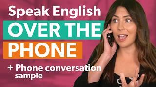 English speaking practice ️ Phone Conversation Sample