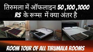 Difference between 50Rs,100 Rs and 1000 Rs rooms |Room Tour and maximum number of people allowed