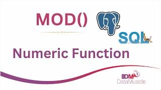 MOD() | Scalar Numeric Function in SQL