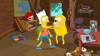 Bart y homero construyen una casa del Arbol L0S SlMPS0NS Capitulos completos en español Latino