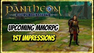 High-Fantasy Classic MMORPG Pantheon: Rise of the Fallen - First Impressions