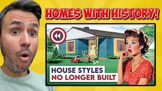 10 Old House Styles No Longer Built Today (REACTION) The Stories Behind Them!