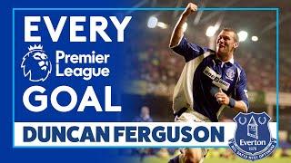 EVERY DUNCAN FERGUSON GOAL IN THE PREMIER LEAGUE FOR EVERTON!