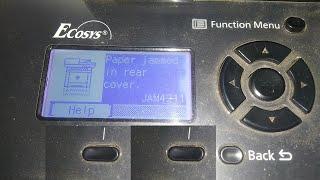 Paper Jammed in Rear Cover JAM4211 | Kyocera Paper Jam Error | Paper Jam Error Kyocera 2040 ERROR