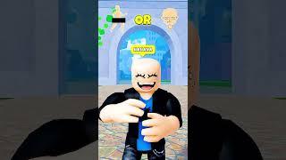 WOULD YOU RATHER OR BE BANNED IN BLOX FRUITS? ️ #shorts