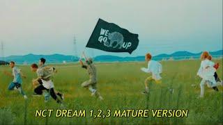 nct dream 1,2,3 but with deeper voices