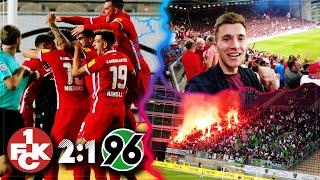 KAISERSLAUTERN vs HANNOVER 2:1 Stadion Vlog  2. Liga Auftakt! Der Betze brennt! Last-Minute-Sieg!