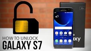 How To Unlock Samsung Galaxy S7 (Edge) - SIM Unlock