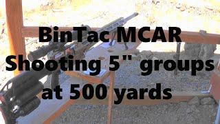 BinTac MCAR .45cal Shooting at 500 yards