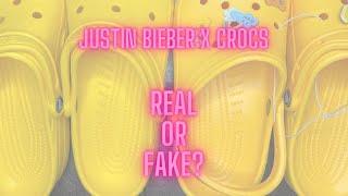 Justin Bieber Drew House X Crocs Real or Fake?