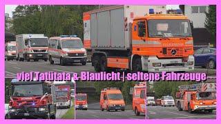 Viel Tatütata & Blaulicht   Seltene Einsatzfahrzeuge | US-Fire Großübung 