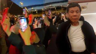  Alvin&Tourism Live:GUSTO MAKITA!DUTERTE" ANG SIGAW NG MGA TAO NG DUMATING ANG SINASAKYN ICC HAGUE