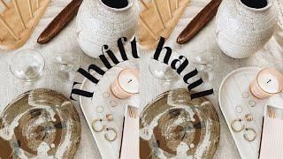 Thrift With Me // Home Decor on a Budget + Thrift Haul // Vintage Finds