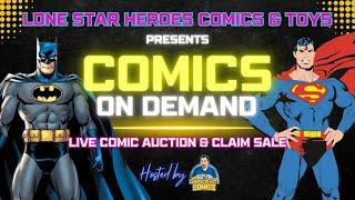 Comics On Demand #003 | Live Comic Book Claim Sale!