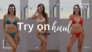 SHEIN try on // BIKINIS