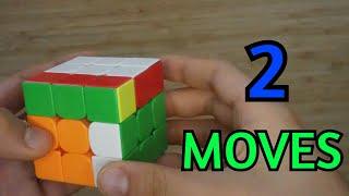 How To Solve A Rubik's Cube In 2 Moves
