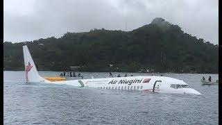 All survive after Air Niugini flight crashes into Chuuk lagoon in Micronesia