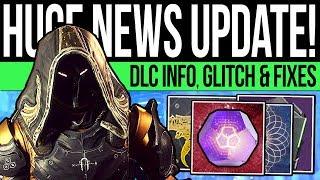 Destiny 2 | BIG NEWS UPDATE! DLC Changes, Patch Info, NEW Content, Secret Area, Boss Glitch & Quests