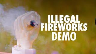 Illegal Fireworks Demonstration at Beale Airforce Base