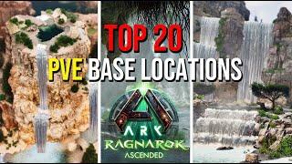 TOP 20 PVE Base Locations RAGNAROK | ARK: Survival Ascended
