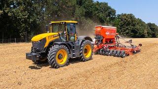 JCB 8330 iCON + KUHN ESPRO 6000 RC | Mulcsvetőgép