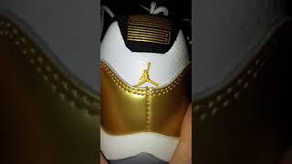 Gold Jordan 11 review (ioffer.com)