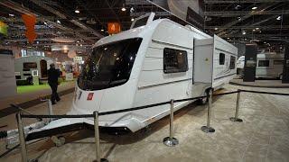 10m length: LARGEST XXL SERIES LUXURY CARAVAN made in Germany: Tabbert 2023 750 HTD Slideout.