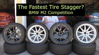 The Fastest Tire Stagger? (for a BMW M2)