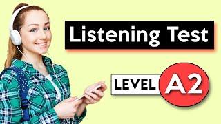 A2 Listening Test | English Listening Test