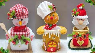 3 Easy Christmas Decoration 2024 ideas From waste ordinary material | DIY Christmas craft idea463