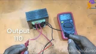 How to make 110 volt transformer?