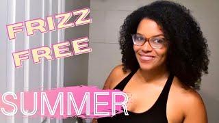 Easy Frizz Free Curly Hair Routine - SUMMERTIME HAIR
