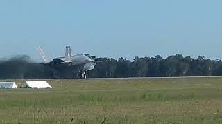 RAAF F-35A takeoff Williamtown Base 19/06/2024