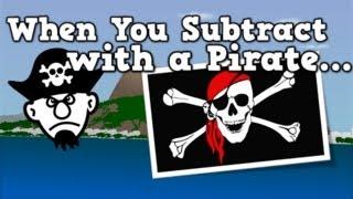 When You Subtract with a Pirate (subtraction song for kids)