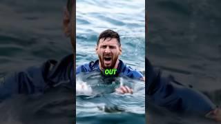 Ronaldo Saves Messi at the Beach  || Must Watch || #shorts #ronaldo