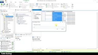 SQL Database Studio - Table backup