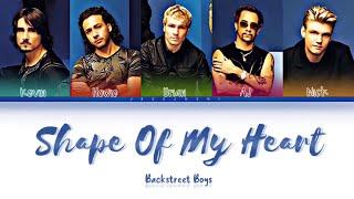 Backstreet Boys - Shape Of My Heart (Color Coded Lyrics By Jessjoshi)